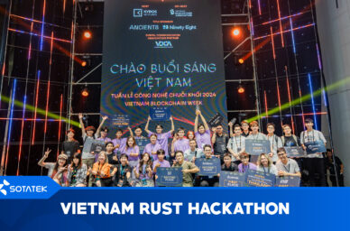 SotaTek’s Teams Achieve Top Honors at Vietnam Rust Hackathon